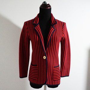 Juicy Couture Striped Wool Blazer